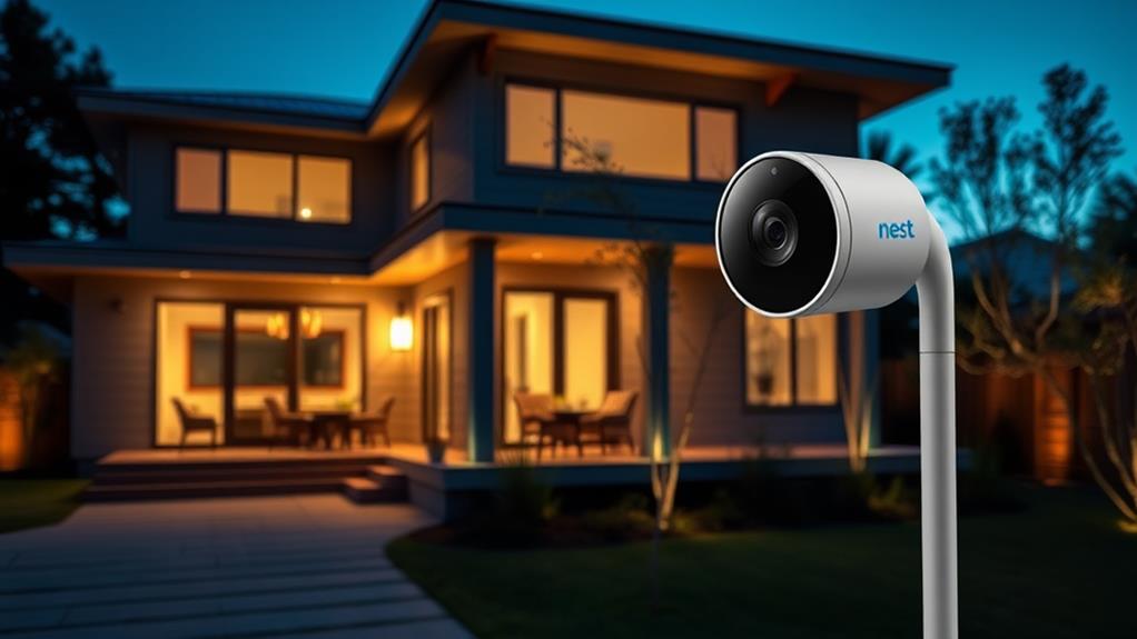 smart security camera floodlight