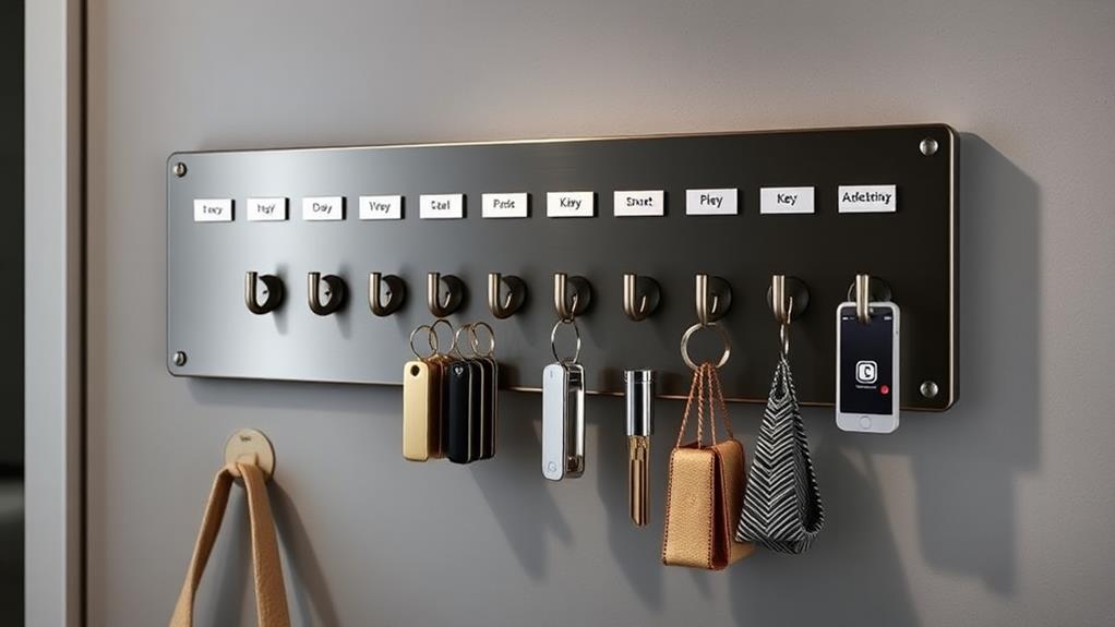 store spare keys securely