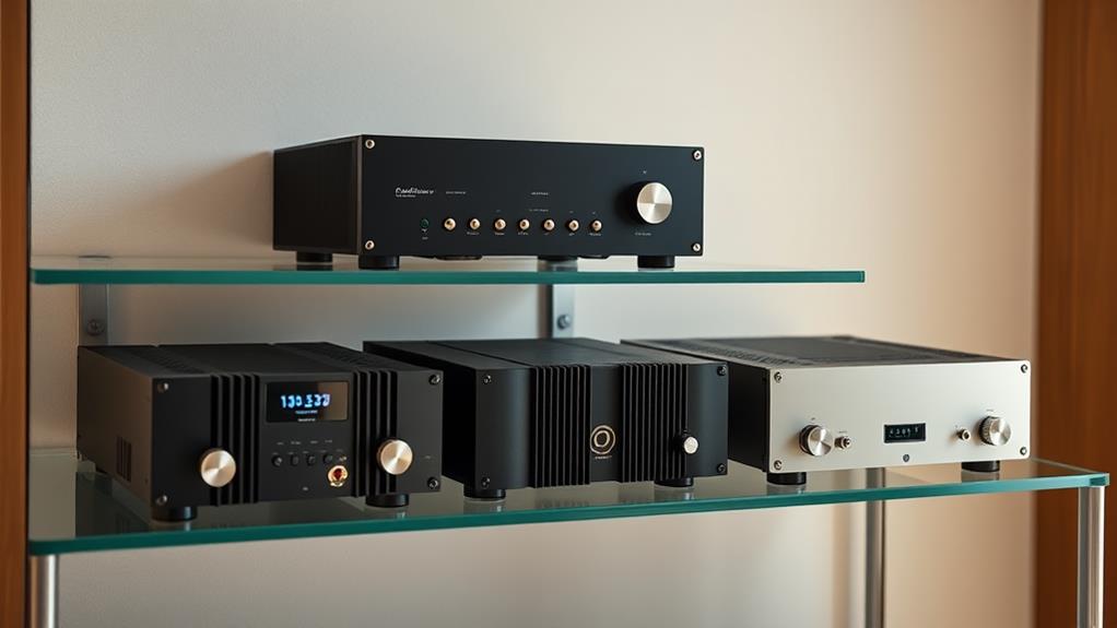 types of audio amplifiers