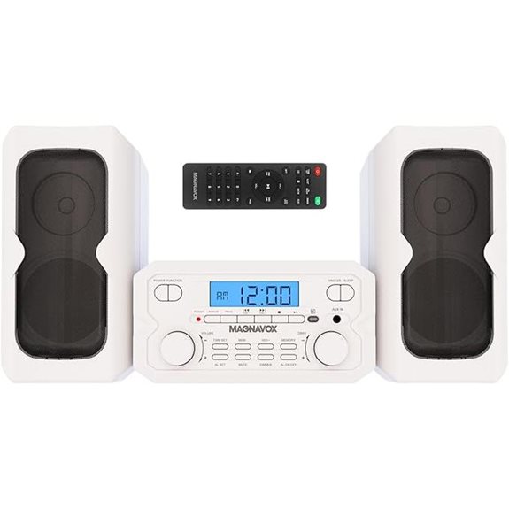 Magnavox 3-Piece CD Shelf System (MM435M-WH)
