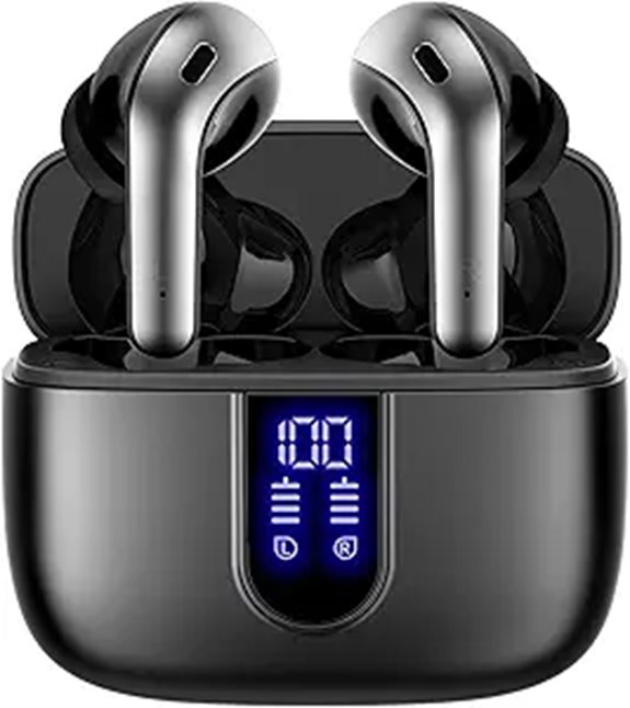 TAGRY Bluetooth Wireless Earbuds 60H Playback
