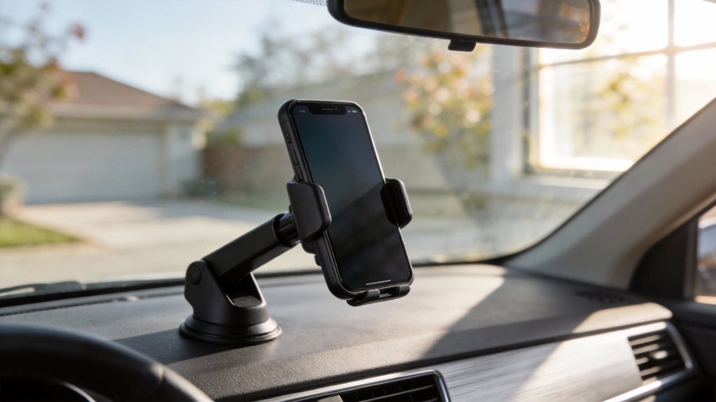 dashboard mount position