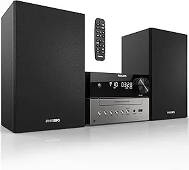 Philips Bluetooth Stereo System with CD Player