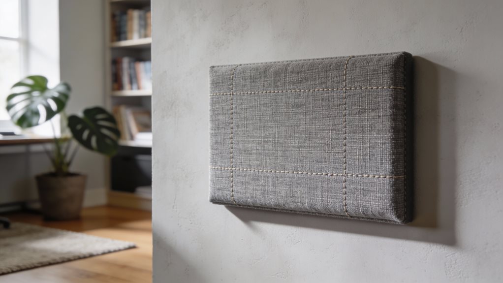 soft materials reduce echo