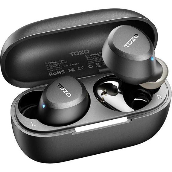 TOZO A1 Wireless Earbuds with Charging Case