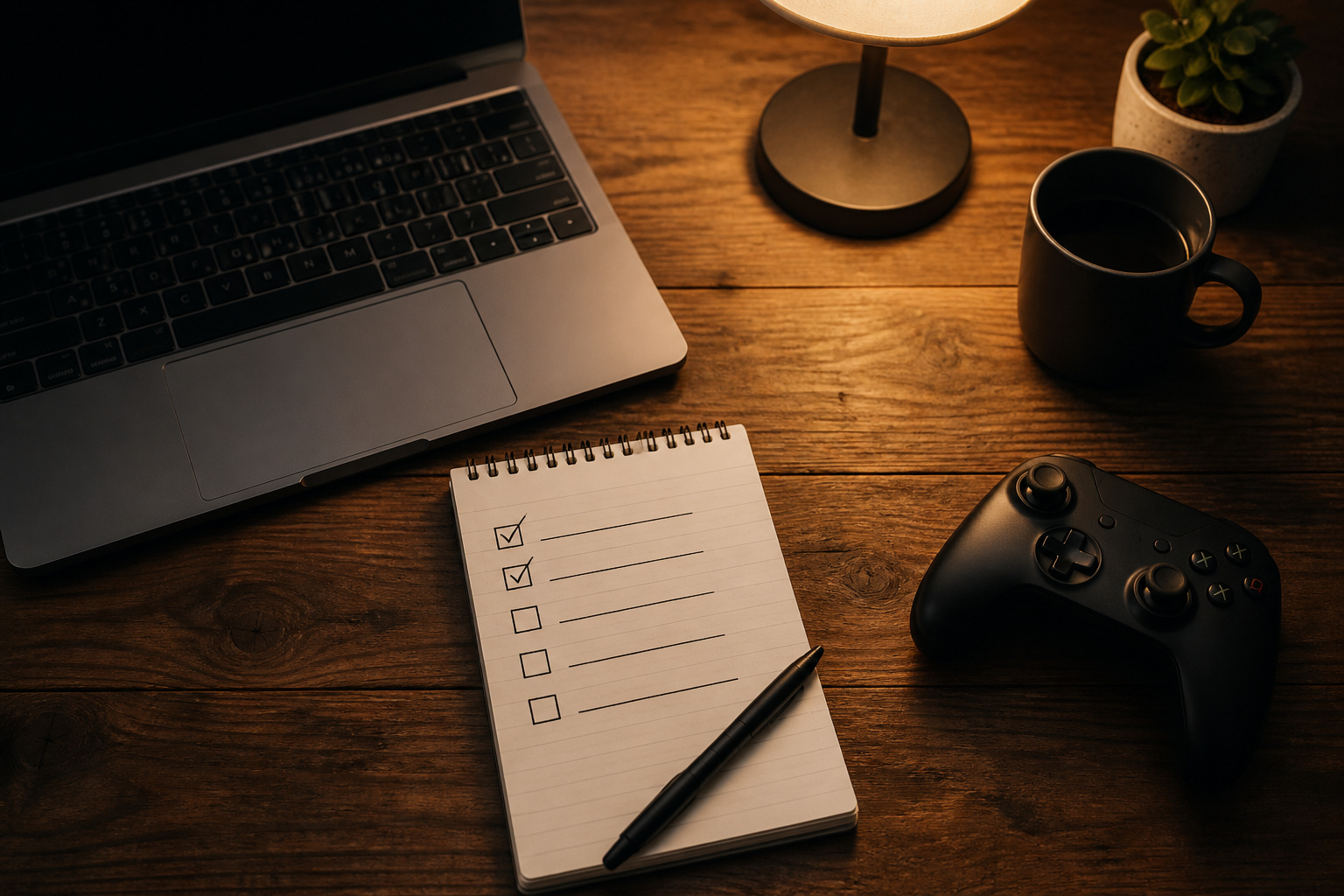 Choosing a gaming laptop with a controller and checklist